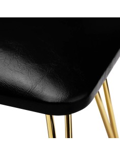 Poggiamano MOMO nero oro 2