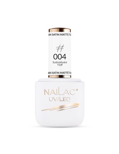 #004 Top UV Satin Matté NaiLac 7ml