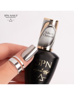 Smalto semipermanente UV LaQ Silver Chrome 8ml 2