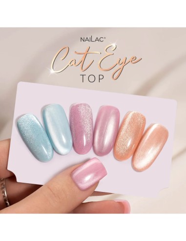 Top Coat Cat Eye Sparkle NaiLac 7ml