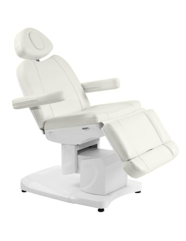 Sedia estetica elettrica Azzurro 708A 4 motori bianco