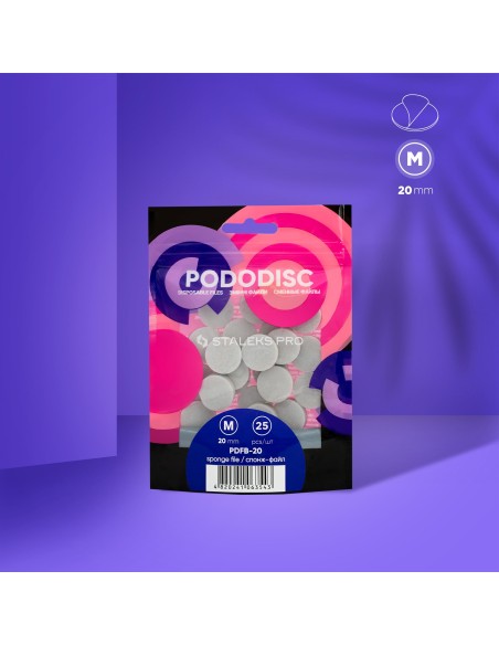 Dischi spugne per PODODISK STALEKS PRO misura M (25pz.)