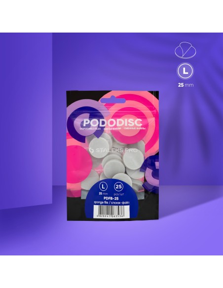 Dischi spugne per PODODISK STALEKS PRO misura L (25pz.)
