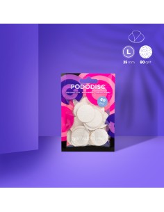 Dischi di ricarica per PODODISK misura L - grana 80...