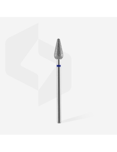 Punta diamantata Pera Arrotondata diametro 5mm,...