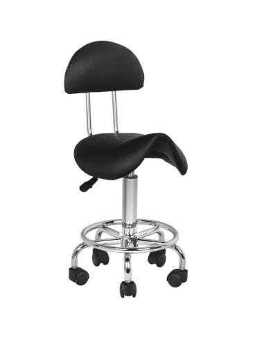 Sgabello cosmetico 6001 nero 