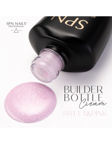 Gel Soak Off Builder Bottle Cream Sweet&Pink 10ml