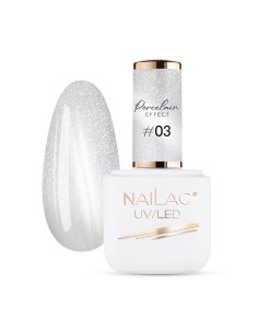 Smalto semipermanente Porcelain Effect #03 NaiLac 7ml