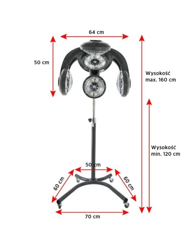 Gabbiano stand infrazone GL-505S argento