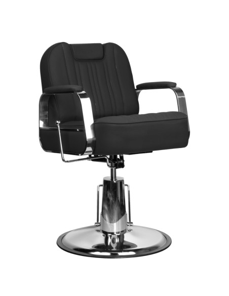 Gabbiano barber chair Rufo nero