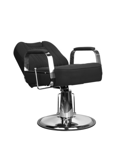 Gabbiano barber chair Rufo nero