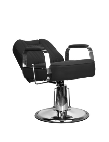 Gabbiano barber chair Rufo nero
