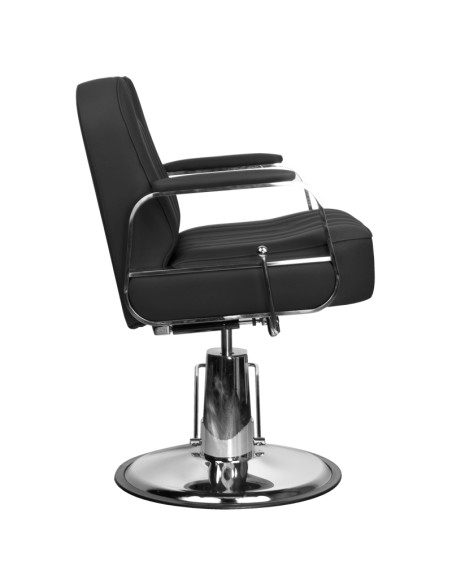 Gabbiano barber chair Rufo nero