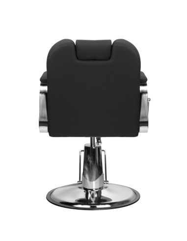 Gabbiano barber chair Rufo nero