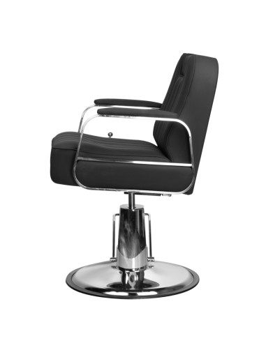 Gabbiano barber chair Rufo nero