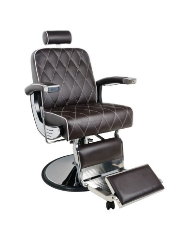 Gabbiano barber chair Imperial brown