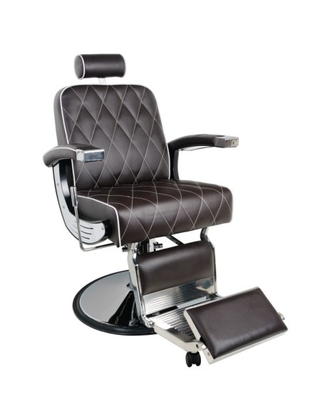 Gabbiano barber chair Imperial brown
