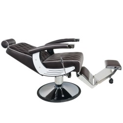 Gabbiano barber chair Imperial brown 2