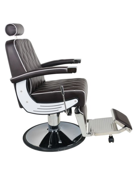 Gabbiano barber chair Imperial brown