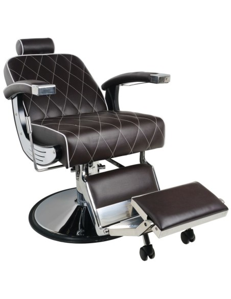 Gabbiano barber chair Imperial brown