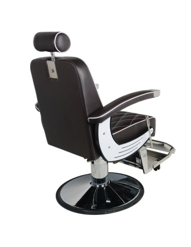 Gabbiano barber chair Imperial brown