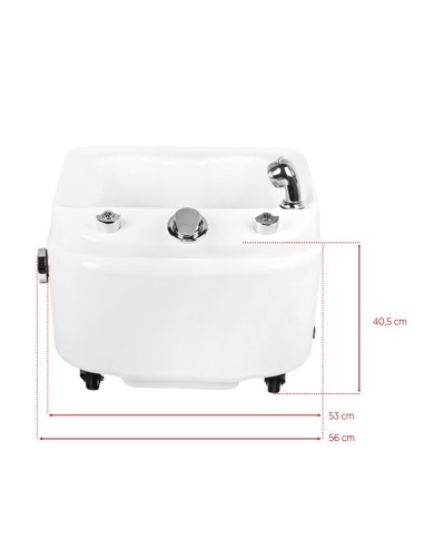 Azzurro pedicure piscina con idromassaggio A023