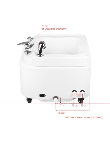 Azzurro pedicure piscina con idromassaggio A023