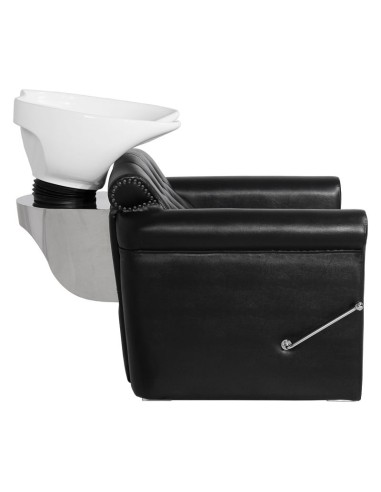 Gabbiano Berlin Lux lavabo da barbiere nero