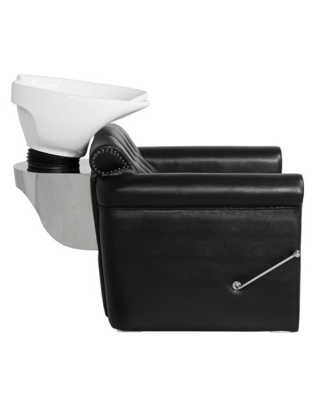 Gabbiano Berlin Lux lavabo da barbiere nero