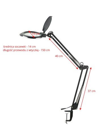 Lampada d'ingrandimento a led Glow Moonlight...