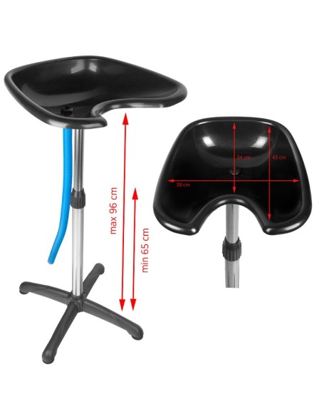 Gabbiano lavatesta portatile per barbiere 128