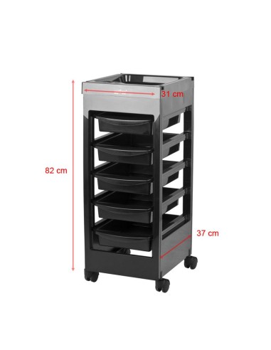 Gabbiano assistente parrucchiere 048A nero