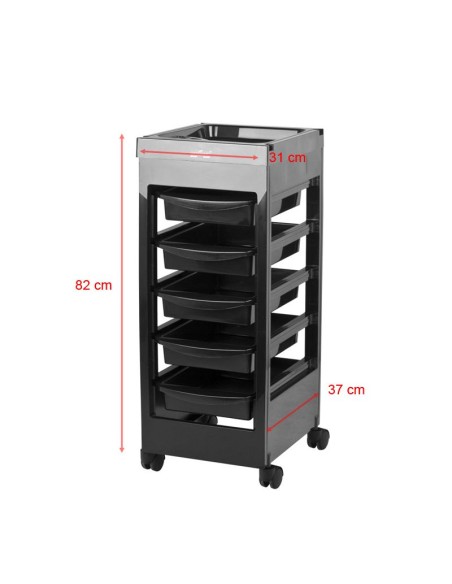 Gabbiano assistente parrucchiere 048A nero