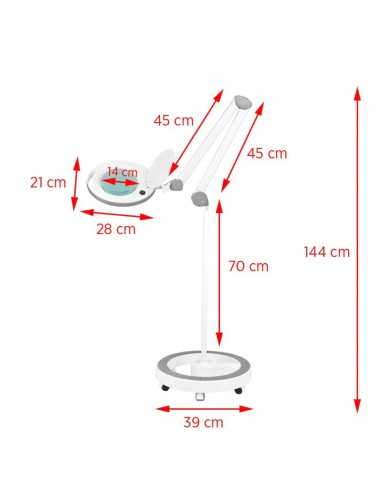 Elegante 6014 60 led smd 5d lampada...