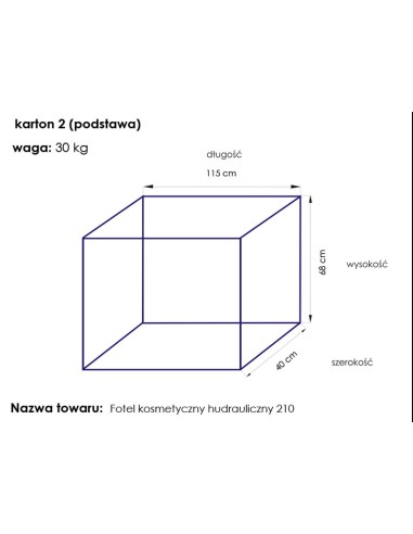 Poltrona cosmetica hyd. A 210 nero