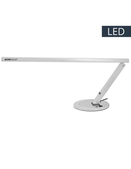 Lampada da tavolo a led slim in alluminio