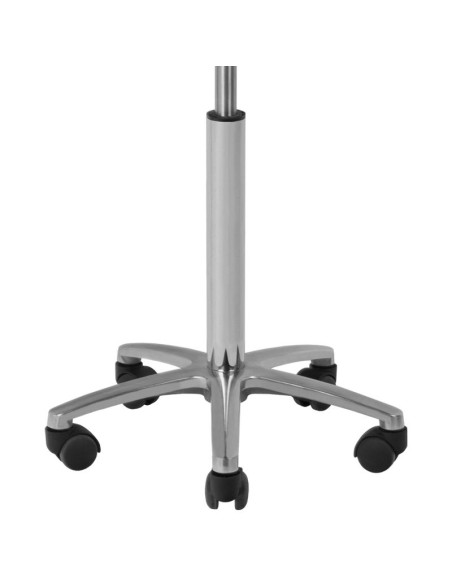 Sgabello cosmetico per barbiere 001B nero alto