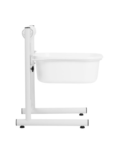 Piscina per pedicure regolabile in altezza bianco