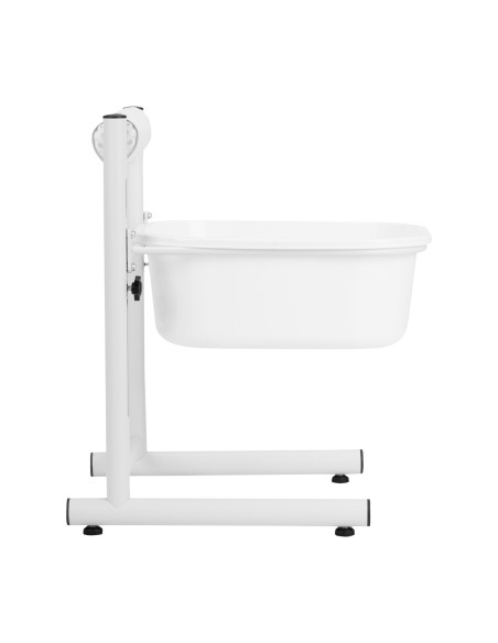 Piscina per pedicure regolabile in altezza bianco