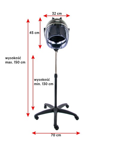 Gabbiano LI-202S asciugacapelli a due velocità...