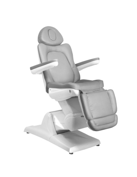 Sedia estetica elettrica Azzurro 870 3 motori grigio