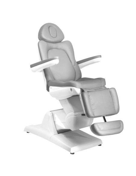 Sedia estetica elettrica Azzurro 870 3 motori grigio