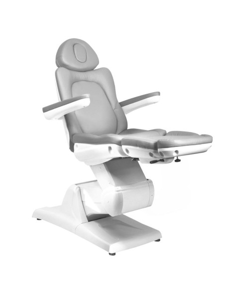 Sedia estetica elettrica Azzurro 870 3 motori grigio