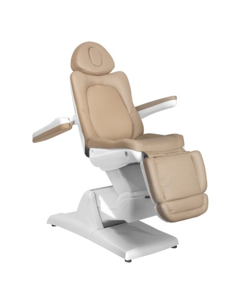 Azzurro 870 Sedia estetica elettrica a 3 motori cappuccino