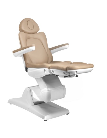 Azzurro 870 Sedia estetica elettrica a 3 motori cappuccino