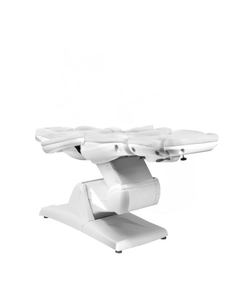 Azzurro 870 poltrona estetica elettrica a 3 motori, bianco