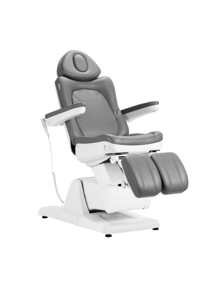 Azzurro 870S pedi 3 motori grigio sedia estetica elettrica