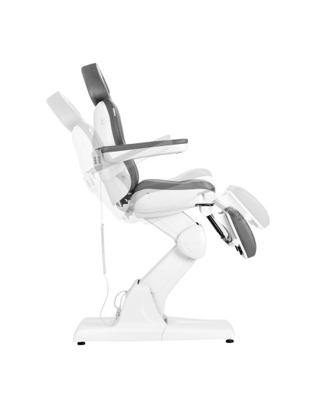 Azzurro 870S pedi 3 motori grigio sedia estetica elettrica