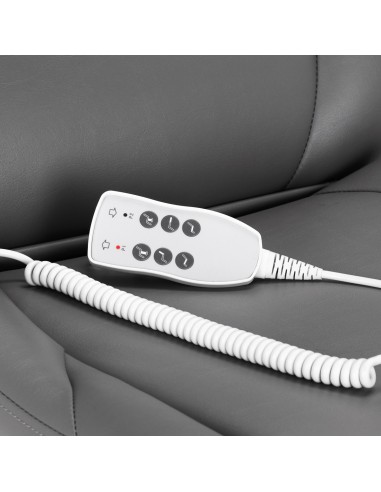 Azzurro 870S pedi 3 motori grigio sedia...