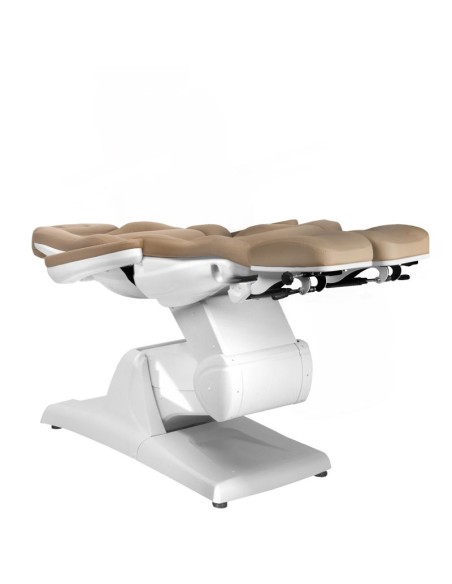 Azzurro 870S pedi 3 motori poltrona estetica elettrica cappuccino